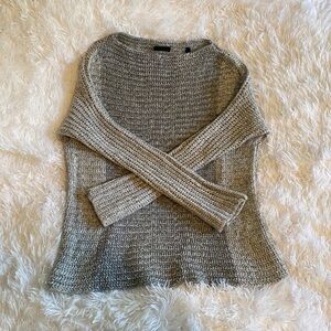 ATM Classic Women's Gray Knit Sweater